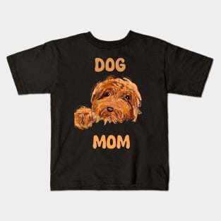 Dog Mom adorable puppy dog shirt Kids T-Shirt